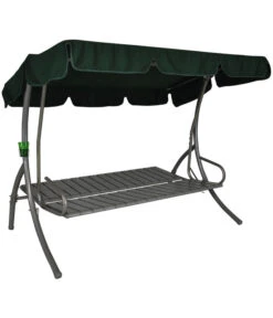 Angerer Hollywoodschaukel Trend, Design Korfu Grün, 3-Sitzer -Gartenbedarf Kollektion 1689819 WE FS 003 TrendHollywoodschaukel