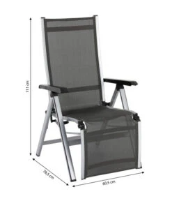 MWH Relaxsessel Elements, Silber -Gartenbedarf Kollektion 1895481 WE BG 001 ElementsRelaxsesselSilberAnthrazith