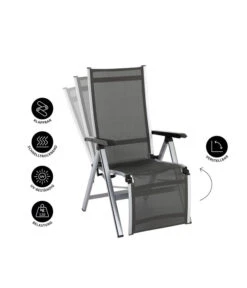 MWH Relaxsessel Elements, Silber -Gartenbedarf Kollektion 1895481 WE IG 001 ElementsRelaxsesselSilberAnthrazith