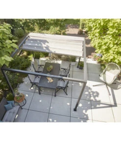 Siena Garden Schattenmanufaktur® Pergola Dachbezug Libera -Gartenbedarf Kollektion 2048858 WE MO 005 LieberaDachbezugsilber