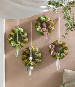 Dehner Türkranz Lavendel, Ca. Ø28 Cm -Gartenbedarf Kollektion 22020216 WE MO 001 ImageBildKraenze Fruehling01