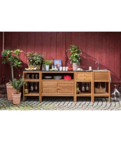 Dehner Schubladenschrank Southampton, 50 X 50 X 90 Cm 8 Dehner Schubladenschrank Southampton, 50 X 50 X 90 Cm -Gartenbedarf Kollektion 2354900 WE FS 001 Outdoorkueche