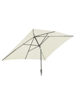 Dehner Sonnenschirm Samos, Rechteckig, Ca. B300/T200 Cm -Gartenbedarf Kollektion 2408003 WE FS 004 SchirmSamosCremeNeu