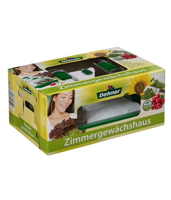 Dehner Zimmergewächshaus Komplett-Set, 38 X 24 X 18 Cm 1 Dehner Zimmergewächshaus Komplett-Set, 38 X 24 X 18 Cm
