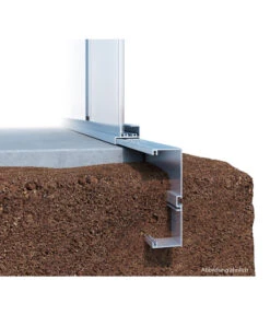 KGT Fundamentrahmen Gewächshaus Orchidee