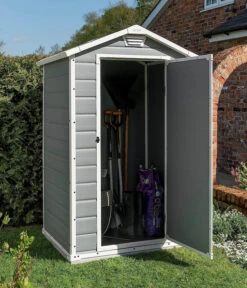 Keter Kunststoffgerätehaus Manor 4x3, Ca. B129/H196/T103 Cm 8 Keter Kunststoffgerätehaus Manor 4x3, Ca. B129/H196/T103 Cm -Gartenbedarf Kollektion 3037603 WE MO 001 KeterGeraetehaus