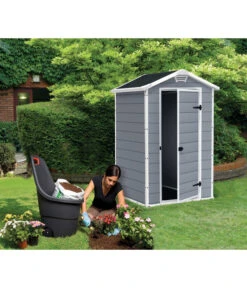 Keter Kunststoffgerätehaus Manor 4x3, Ca. B129/H196/T103 Cm 9 Keter Kunststoffgerätehaus Manor 4x3, Ca. B129/H196/T103 Cm -Gartenbedarf Kollektion 3037603 WE MO 002 KeterGeraetehaus