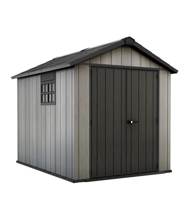 Keter Kunststoffgerätehaus Oakland 759, Ca. B230/H242/T287 Cm 1 Keter Kunststoffgerätehaus Oakland 759, Ca. B230/H242/T287 Cm