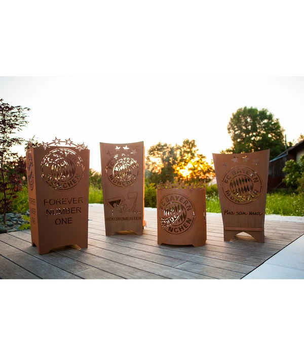 Ferrum FCB Feuerkorb, Rund, Ca. Ø39/H50 Cm 3 Ferrum FCB Feuerkorb, Rund, Ca. Ø39/H50 Cm – Bild 3