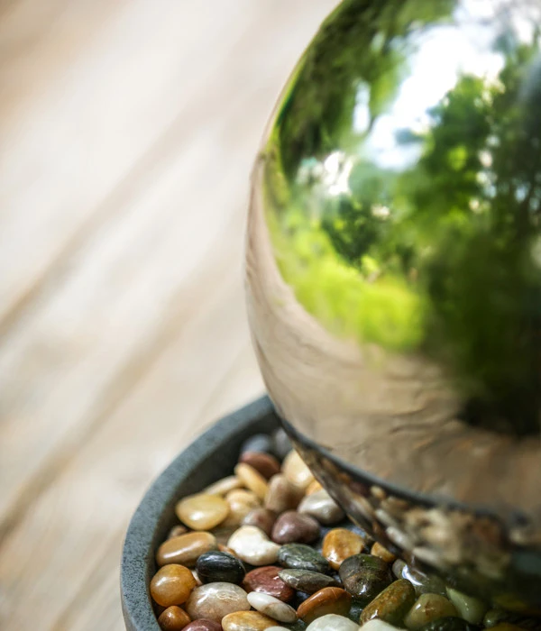 Dehner Edelstahl-Gartenbrunnen Globe, Ca. Ø32/H52 Cm 8 Dehner Edelstahl-Gartenbrunnen Globe, Ca. Ø32/H52 Cm – Bild 8