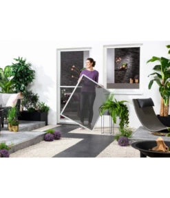 Hecht Fliegengitter Fenster Mit Pollenschutz, Ca B100/H120 Cm 6 Hecht Fliegengitter Fenster Mit Pollenschutz, Ca B100/H120 Cm -Gartenbedarf Kollektion 4019485 4019493 4019501 WE MO 001 HechtFensterbausatzMasterSlim