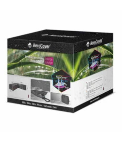 AeroCover Loungesethülle L-Form, 255x255x100xH 70 Cm -Gartenbedarf Kollektion 4124038 WE DE 001 AtmungsaktiveSchutzhuellefuerLoungeSets255x255x100xH70cmLForm