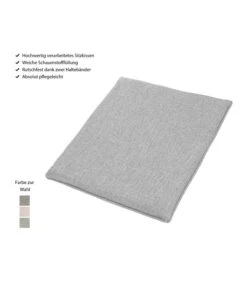 Dehner Balkonkissen Nick, Ca. B40/H5/T45 Cm -Gartenbedarf Kollektion 4174579 WE IG 001 DehnerBalkonkissenNickGruen