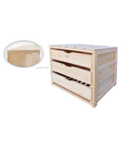 Habau Obst- Und Gemüsehorde, Ca. B50/H45/T40 Cm -Gartenbedarf Kollektion 4192746 WE FS 004 habauGemueseobsthorde