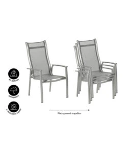 Dehner Stapelstuhl Hochlehner Chicago -Gartenbedarf Kollektion 4210274 WE IG 001 STAPELSTUHLCHICAGO