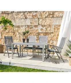 Dehner Klappsessel Chicago, Hochlehner -Gartenbedarf Kollektion 4210274 WE MO 001 DehnerStapelstuhlChicago