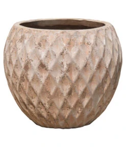 Dehner Terrakotta-Topf Imperia, Rund, Antik-terrakotta