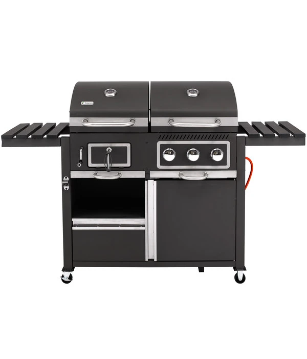 Tepro Kohle-Gas-Kombigrill Toronto 1 Tepro Kohle-Gas-Kombigrill Toronto