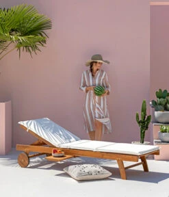 Dehner Rollliege Ravenna, Ca. B70/H89/T200 Cm 14 Dehner Rollliege Ravenna, Ca. B70/H89/T200 Cm -Gartenbedarf Kollektion 4407086 WE MO 001 RollliegeRavennaNEU