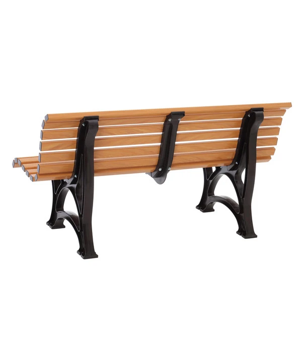 Bank Helgoland, Holzoptik, 3-Sitzer 3 Bank Helgoland, Holzoptik, 3-Sitzer – Bild 3