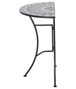 Siena Garden Mosaiktisch Como Halbrund, Ca. B35/H71/T70 Cm -Gartenbedarf Kollektion 4498796 WE FS 003 TischComoH71cm