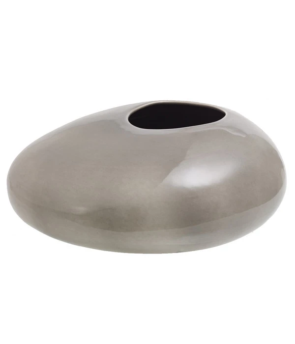 Dehner Keramik-Übertopf Stone, Oval, B36/H13/T37 Cm 1 Dehner Keramik-Übertopf Stone, Oval, B36/H13/T37 Cm