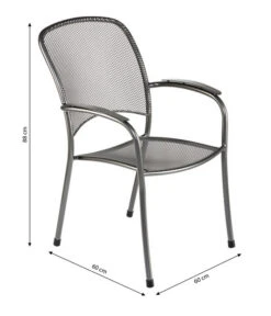 MWH Metall-Stapelsessel Carlo -Gartenbedarf Kollektion 5305669 WE BG 001 MwhMetallStapelsesselCarloMetStapelsesselCarlo