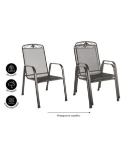 MWH Metall-Gartensessel Savoy -Gartenbedarf Kollektion 5312046 WE IG 001 MWHMetallGartensesselSavoyneu