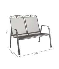 MWH Metall-Bank Savoy, 2-Sitzer 9 MWH Metall-Bank Savoy, 2-Sitzer -Gartenbedarf Kollektion 5312871 WE BG 001 MwhMetallBankSavoy2SitzerMetallBankSavoy2Sitzer2