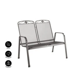 MWH Metall-Bank Savoy, 2-Sitzer 8 MWH Metall-Bank Savoy, 2-Sitzer -Gartenbedarf Kollektion 5312871 WE IG 001 MetallBankSavoy2Sitzer