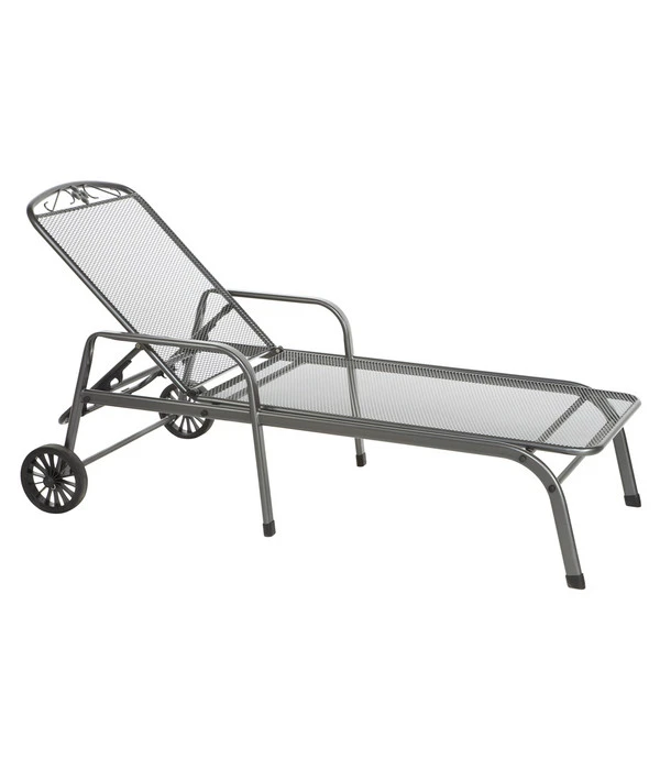 MWH Gartenliege Savoy, Ca. B81/H52/T187 Cm 1 MWH Gartenliege Savoy, Ca. B81/H52/T187 Cm