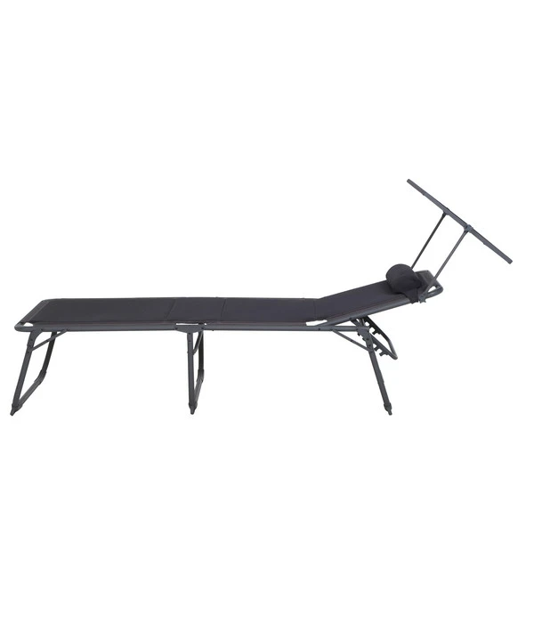 Siena Garden Campingliege Premium, Anthrazit, Ca. B69/H43/T200 Cm 4 Siena Garden Campingliege Premium, Anthrazit, Ca. B69/H43/T200 Cm – Bild 4