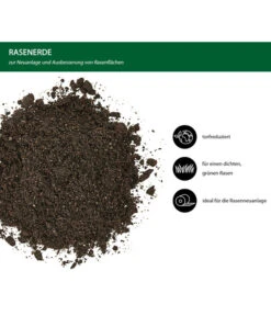 Dehner Rasenerde, 45 X 40 Liter -Gartenbedarf Kollektion 6632814 WE IG 001 DehnerRasenerde40l