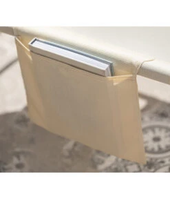 Dehner Gartenliege Mallorca, Ca. B71/H106/T227 Cm -Gartenbedarf Kollektion 6635163 WE DE 002 LiegeMallorcaVanilla