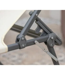 Dehner Gartenliege Mallorca, Ca. B71/H106/T227 Cm -Gartenbedarf Kollektion 6635163 WE DE 003 LiegeMallorcaVanilla