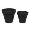 Farmet Kunststoff-Topf-Set Pegasus, Konisch, Anthrazit, 2-teilig