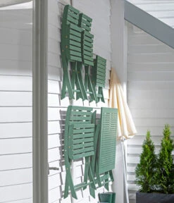 Dehner Klappbank Stavanger, 2-Sitzer -Gartenbedarf Kollektion 6666440 WE MO 004 KlappstuhlStavangerGruen 1