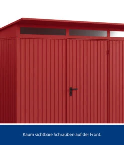 Hörmann Berry-Gerätehaus Classic-P Typ 3, Ca. B312,7/H232,3/T283,4 Cm -Gartenbedarf Kollektion 6669196 WE DE 005 HoermannMetallgeraetehaus