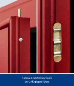 Hörmann Berry-Gerätehaus Classic-P Typ 3, Ca. B312,7/H232,3/T283,4 Cm -Gartenbedarf Kollektion 6669196 WE DE 006 HoermannMetallgeraetehaus