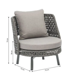 Dehner Balkonset Nizza, 3-teilig -Gartenbedarf Kollektion 6670962 WE BG 001 DehnerBalkonsetNizzaSessel