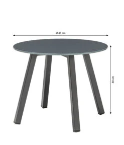 Dehner Balkonset Nizza, 3-teilig -Gartenbedarf Kollektion 6670962 WE BG 002 DehnerBalkonsetNizzaTisch