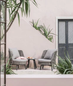 Dehner Balkonset Nizza, 3-teilig -Gartenbedarf Kollektion 6670962 WE MO 001 DehnerBalkonsetNizza