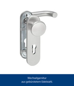 Hörmann Wechselgarnitur PZ-Ausführung Edelstahl Gebürstet 8 Hörmann Wechselgarnitur PZ-Ausführung Edelstahl Gebürstet -Gartenbedarf Kollektion 6675813 WE DE 001 HoermannDrueckergarnitur