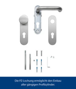 Hörmann Wechselgarnitur PZ-Ausführung Edelstahl Gebürstet 9 Hörmann Wechselgarnitur PZ-Ausführung Edelstahl Gebürstet -Gartenbedarf Kollektion 6675813 WE DE 002 HoermannDrueckergarnitur