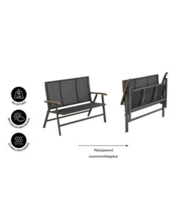 Dehner Klappbank Colmar, 2-Sitzer 7 Dehner Klappbank Colmar, 2-Sitzer -Gartenbedarf Kollektion 6701692 WE IG 001 DehnerKlappbankColmar2Sitzer