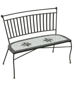 Gartenbedarf Kollektion 5 Dehner Mosaikbank Diana, 2-Sitzer