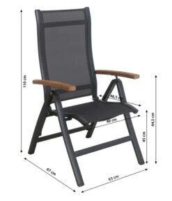 Dehner Klappsessel Chicago Wood -Gartenbedarf Kollektion 6701817 WE BG 001 KlappstuhlChicagoWoodNeu