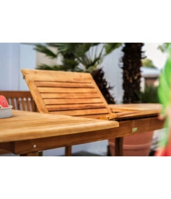 Dehner Ausziehtisch Havanna, Ca. B180-240/H74/T90 Cm -Gartenbedarf Kollektion 6707905 WE DE 001 TischHavanna