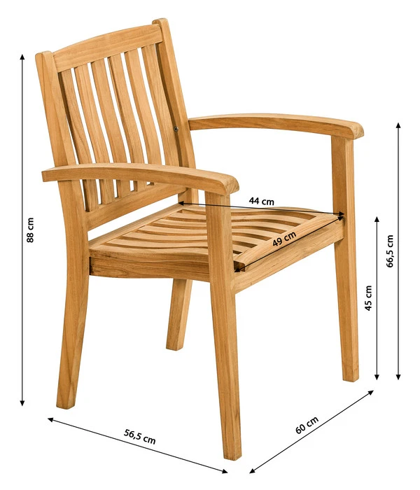 Dehner Stapelsessel Havanna 5 Dehner Stapelsessel Havanna – Bild 5