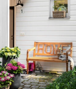 Dehner Gartenbank Home, 2-Sitzer -Gartenbedarf Kollektion 6708382 WE MO 002 BankHome